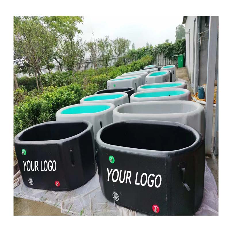 Oem Odm Custom Logo Pvc Portable Bath Inflatable Cold Plunge Spa Tub Recovery