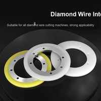 Rouleau de guidage intégré pour scie à fil, roue de guidage pour fil diamanté, pièce de rechange pour machine de découpe multi-fils, type 0 Chine