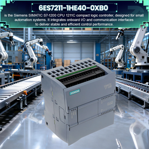 Contrôleur de programmation PLC Siemens SIMATIC S7-1200 CPU <span class=keywords><strong>1211C</strong></span> Compact CPU <span class=keywords><strong>1211C</strong></span> <span class=keywords><strong>DC</strong></span>/<span class=keywords><strong>DC</strong></span>/relais 6ES7211-1HE40-0XB0, neuf et d'origine - Product Image 3