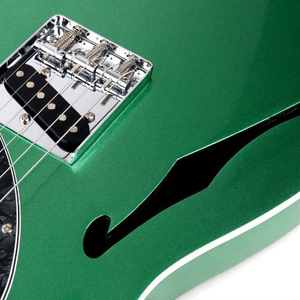 Guitare électrique semi-acoustique Surpass Music, nouvelle arrivée, style Jazz <span class=keywords><strong>Tele</strong></span>, corps en acajou - Product Image 6