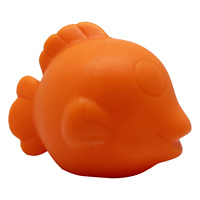 Cadeau promotionnel Jouets de bain en silicone de qualité alimentaire pour tout-petits Canards flottants Sans moisissure Sans trou Animaux Collection de types d'animaux