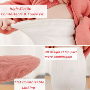 7 couleurs Bébé Enfant Épaissir Chaud Leggings Collants Solide Côtelé Bébé Enfants Hiver Épaisse Toison Collants Collants - Product Image 3