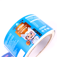 Autocollant en PVC brillant anti-contrefaçon étiquettes alimentaires pour les fruits produire du vin produits agricoles fabriqués en PET/PP emballage en vinyle plastique