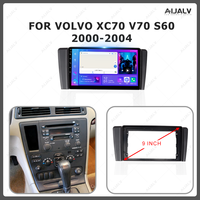 Panneau d'autoradio pour Volvo Android Radio Fascia Frame Fit for Volvo XC70 V70 S60 Stereo Panel DVD GPS Car Accessories