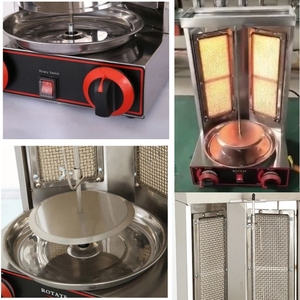Shawrma-máquina de shawerma para cocinar pollo de gas semiautomática, portátil, pinchos de kebab, shawarma, 2 quemadores, robot de parrilla, precio - Product Image 4