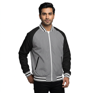 Customized Lettermen Varsity <b>Jacket</b> New Style 100% High Quality Zippered <b>Long</b> Winter CollegeBaseballjacket for <b>men</b> - Product Image 1
