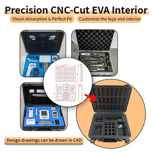 Customizable Small Aluminum Tool Attache Case Portable <strong>Storage</strong> Case for Equipment OEM Support - Product Image 5