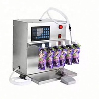Machine de remplissage semi-automatique pour sachets à bec verseur / Machine de remplissage semi-automatique pour sachets à bec verseur / Machine de remplissage de chlore liquide
