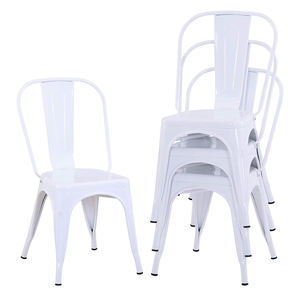 Meilleur prix <span class=keywords><strong>Chaise</strong></span> de restaurant en métal Tolixs pour café, cadre en <span class=keywords><strong>acier</strong></span> et fer, design moderne, style industriel vintage, <span class=keywords><strong>chaise</strong></span> de salle à manger en métal - Product Image 6