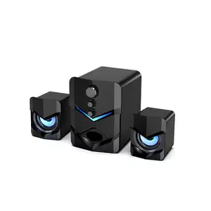 Small Speakers RGB High Color Cool Gaming Speaker 3D Surround Stereo Wireless Speaker For Pcs And Laptops