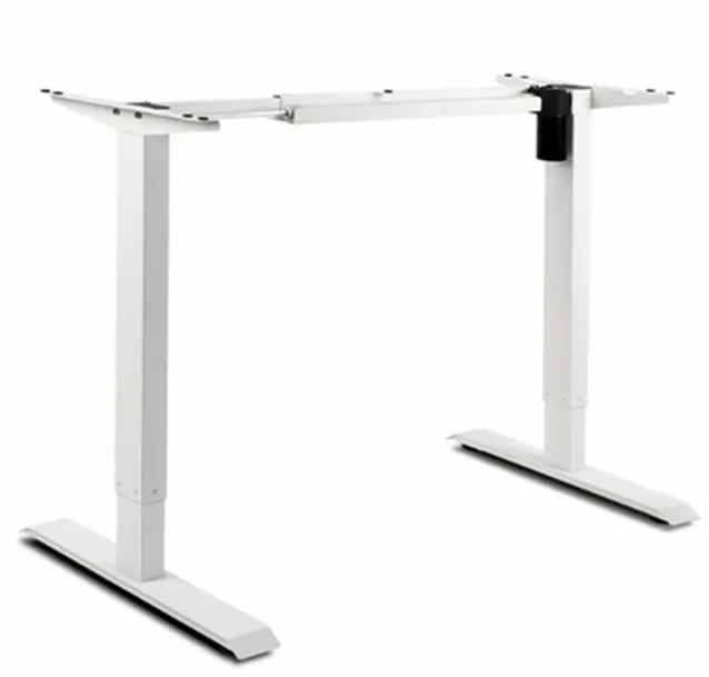 Healthy office work single motor regolabile in altezza telaio da scrivania elettrico sit stand table per il lavoro a casa