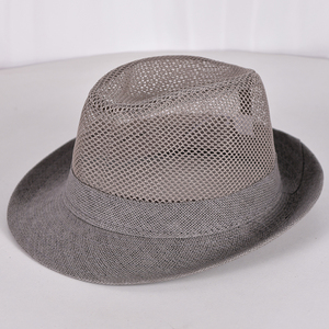 Sombrero de Paja Panamá al por Mayor para Hombres de Mediana Edad y Mayores, Transpirable, con Malla, Casual, para Pesca, Viajes, Ciclismo, de Ala Ancha, Unisex - Product Image 2