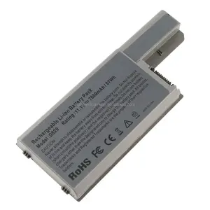 Laptop battery for Dell Latitude D531 D531N D820 D830 M4300 M65