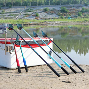 Caña de pescar telescópica Bolix de 6 m de fibra de carbono flotante para pesca en agua dulce - Product Image 2