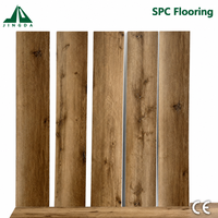 Revêtement de sol SPC ignifuge antidérapant à clipser 5 mm et 8 mm, étanche pour garage, salle de sport, sous-sol, rénovation de la maison - Garantie 5 ans LIBLUN