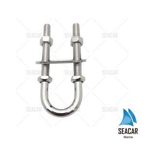 Boulon en U en acier inoxydable Seacar 8 mm, accessoire pour bateau, matériel marin - Product Image 2