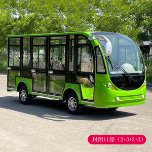 Rsy611p 11 Seat Fully Enclosed Electric Sightseeing <b>Bus</b> With Customization Support For Campus Community Factory Use - Product Image 5