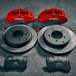 ICOOH Prix d'usine Kits de freinage racing à 6 pistons DM6 345/355mm, ensembles de freinage modifiés pour <span class=keywords><strong>Golf</strong></span> 5 6 7 8 et moyeu de 18 pouces - Product Image 3