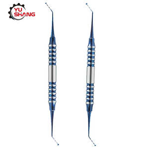 Curetas de implante dental recubiertas de plasma azul personalizadas OEM, Kit de elevación de seno dental - Product Image 2