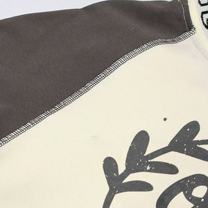 Venta al por mayor 100% algodón camiseta de manga corta de gran tamaño con logotipo personalizado de impresión de pantalla de alta calidad - Product Image 4