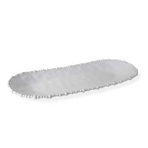 จานรูปไข่เมลามีนถาดพลาสติกสีขาวแข็งแรง - Product Image 3