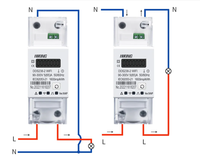 ESP32/ESP8266 pengukur energi cerdas, pengukur energi WIFI desain DIY