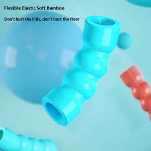 Cuerda de saltar de bambú ajustable de alta calidad para estudiantes principiantes de secundaria portátiles segmentados/nudo de bambú/Cuentas - Product Image 3