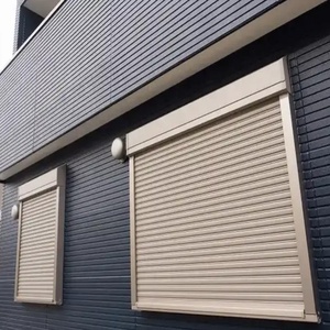 Portes enroulables automatiques en aluminium de style moderne <span class=keywords><strong>volets</strong></span> roulants coulissants en polymère pour villa style design de garage chinois - Product Image 3