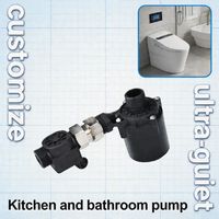 Pompe de circulation miniature 24V DC silencieuse, durable et à longue durée de vie, IP68, pour système de toilette intelligente et de baignoire