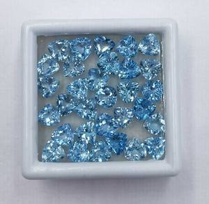 ธรรมชาติสำหรับสวิสสีฟ้าบุษราคัมล้านล้านตัดหลวมอัญมณี4-8มม. สำหรับเครื่องประดับที่ได้รับการรับรองจาก IGI - Product Image 5