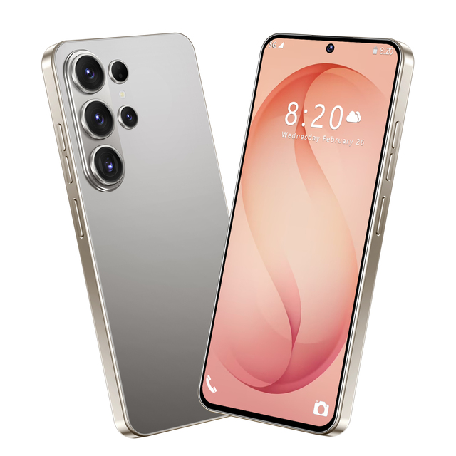 Hot Selling Factory Price S26 Ultra Smartphone 16G+1TB Unlocked Dual Card 7.3 Inches Screen Mobile Phones