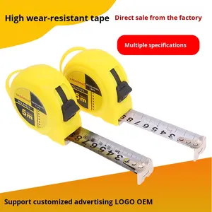 Ruban à mesurer <span class=keywords><strong>en</strong></span> acier inoxydable à remontage automatique 2m-10m Métrique Haute résistance à l'usure Boîte à <span class=keywords><strong>mètre</strong></span> Règle 0,12 mm Épaisseur de la lame 12,5/19/25 mm - Product Image 2