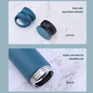 500ml mignon Mini gobelet de voyage japonais bouteille isolée Double paroi isolée sous vide japonais <span class=keywords><strong>Kinto</strong></span> tasse à café tasse cadeau - Product Image 4