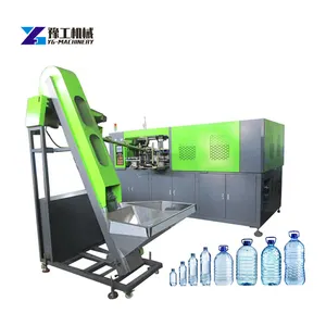 80BPH PET Plastic Processed Blowing Machine With Hand Feeding Water Bottle Blower For 20 Liter/5 Gallon Bottles