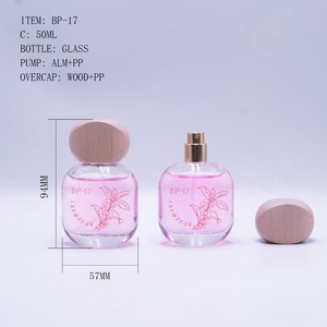 Yüksek kaliteli tasarım lüks silindir Oval özel parfüm şişesi zarif sis Spry ve kapaklı 15ml 50ml Parfum şişeler - Product Image 4
