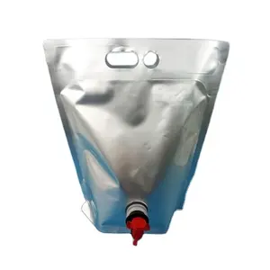 袋装包装袋定制容量动物液体饲料包装塑料水龙头袋装