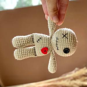 Poupées Vaudoo en Tricot et Crochet, Jouets Amigurumi Effrayants pour Halloween, Poupées Vaudoo Faite Main au Crochet pour Halloween - Product Image 4