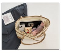 Nouveau sac fourre-tout pour femme en PU à fermeture éclair, résistant à l'eau, couleur unie, grande capacité, pour les voyages, l'usage quotidien, portable, à bandoulière