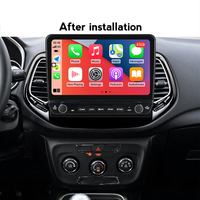 Prelingcar para Jeep Compass 2016-2018 Android 12 Monitor de coche de 8 + 256 carplay DSP RDS GPS construido en 2din radio reproductor de dvd 5,1 HIFI