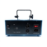 Système d'éclairage laser de scène 3D à faisceau animé 2W RGB Mini ILDA DMX512 IP33 en alliage d'aluminium pour DJ, club, fête, mariage