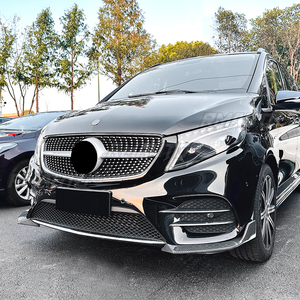 Kit carrosserie AMG Line pour Mercedes Benz Vito W447 V260 : séparateur de pare-chocs avant, diffuseur, protection, lèvre de pare-chocs avant, accessoires auto - Product Image 4