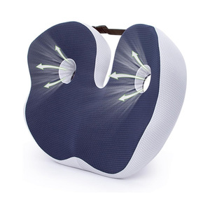 Memory <b>Foam</b> U Shape Seat Cushion For Office Long Sitting Breathable Hemorrhoid Relief <b>Pad</b> With Non Slip Design - Product Image 5