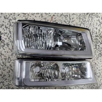 Phares de Voiture LED Haute Luminosité Étanches et Durables pour Chevrolet Silverado 2003 2004 2005 2006