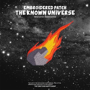 Không gian hành tinh loạt Vòng thêu vải các bản vá lỗi DIY trang trí phi hành gia và trái đất trên Hàng may mặc Vải vá dán - Product Image 4