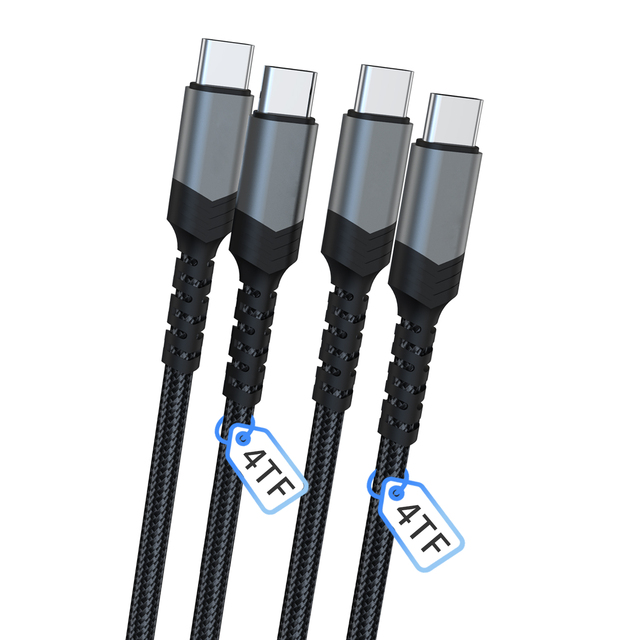 Wholesale USB C Cable Type C to Type C PD 60W Fast Charging Nylon Phone Laptop Data Cable