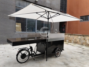 Vélo à crème glacée de haute qualité pour restaurant, chariot alimentaire au design esthétique et décoratif - Product Image 3