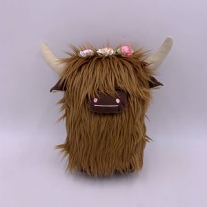 Juguetes de Peluche para Niños 2023: ¡Oferta Caliente! <span class=keywords><strong>Venta</strong></span> al por Mayor de Peluches Personalizados de <span class=keywords><strong>Vaca</strong></span> Highland, Juguetes de Peluche de Animales Highland para Niños - Product Image 5