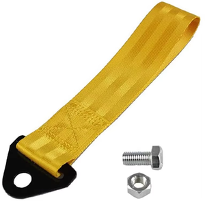 Sangle <span class=keywords><strong>de</strong></span> remorquage <span class=keywords><strong>de</strong></span> course rouge, sangle <span class=keywords><strong>de</strong></span> remorquage haute résistance, ensemble universel pour voitures, ceinture en nylon, corde <span class=keywords><strong>de</strong></span> <span class=keywords><strong>traction</strong></span>, crochets <span class=keywords><strong>de</strong></span> remorque - Product Image 5