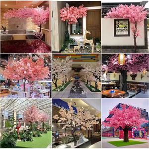 Grand <span class=keywords><strong>arbre</strong></span> à fleurs de cerisier <span class=keywords><strong>japonais</strong></span> personnalisé pour décoration intérieure et extérieure de mariage Fausse <span class=keywords><strong>fleur</strong></span> <span class=keywords><strong>rose</strong></span> en soie Faux grand <span class=keywords><strong>arbre</strong></span> sakura artificiel - Product Image 3