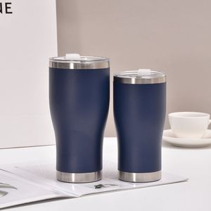 Vaso Térmico de Acero Inoxidable Curvo de 40 oz, Taza Aislada al Vacío de Doble Pared con Tapa Desmontable 2 en 1 - Product Image 3